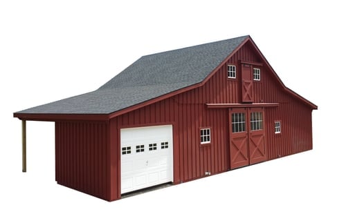 barn with living quarters