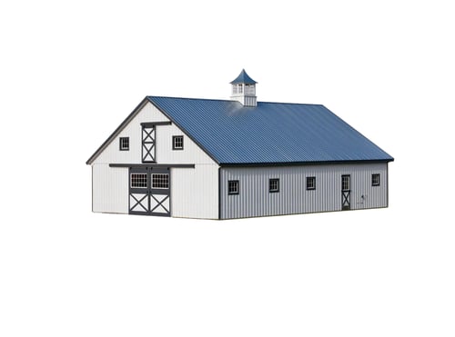 barn with apartment above