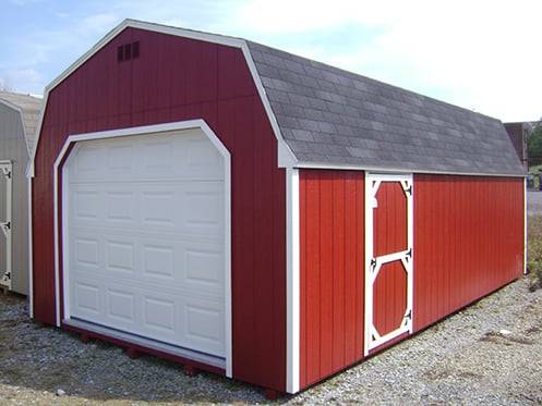 One Vehicle, The Lofted Barn Garage