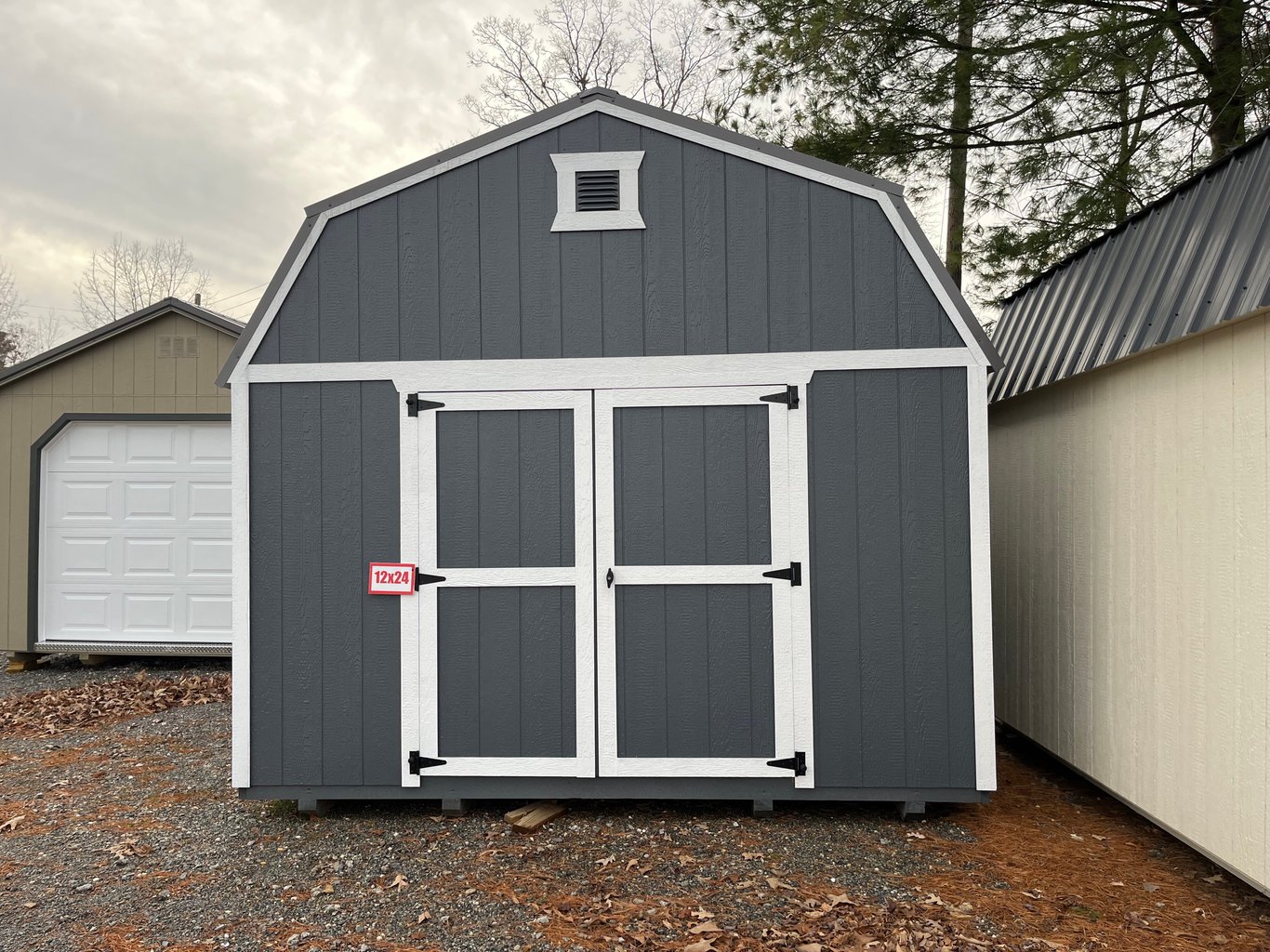 12x24 High Wall Barn-120924CGWC