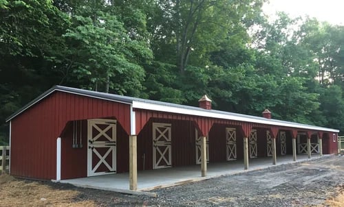 barn lean to