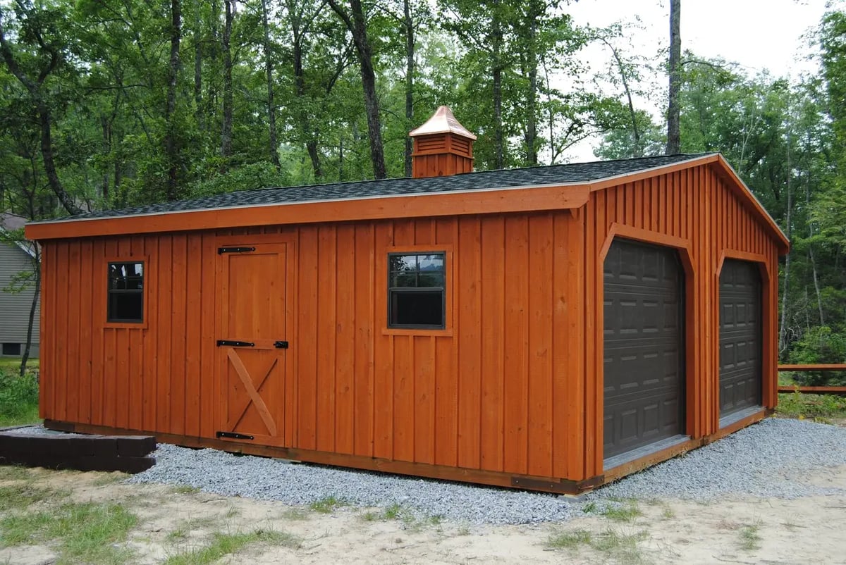 garages built on site