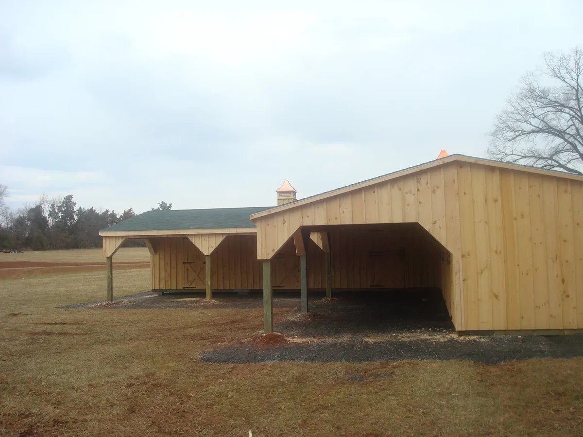 l shaped barn house