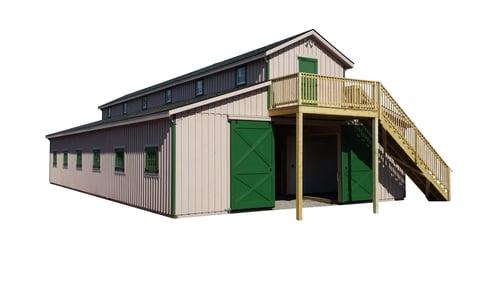 monitor barn plans with living quarters
