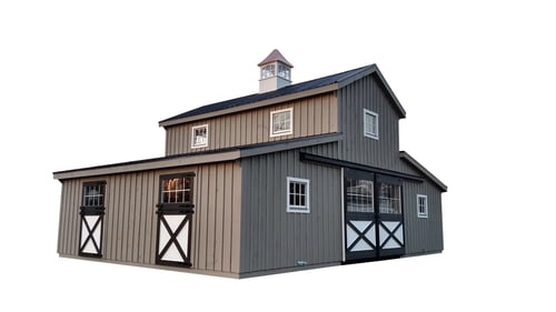 monitor barn with living quarters