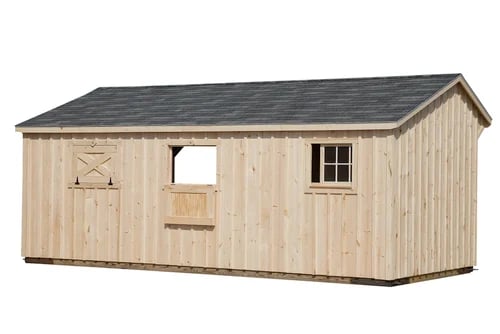 run in sheds for horses